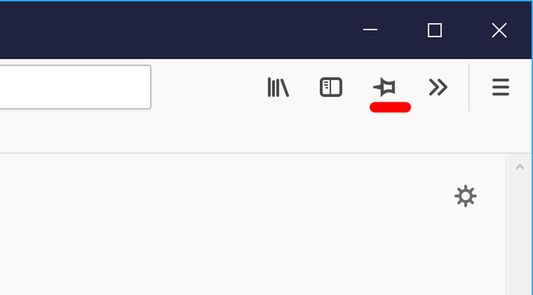 Current Firefox window doesn't have "Always on Top" style (isn't pinned)