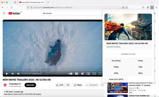 Convert YouTube Videos to MP3 in Seconds – No Hassle, No Ads!
Quickly convert YouTube videos to high-quality MP3 files for offline listening. This free downloader extension works flawlessly on all devices with zero annoying ads.