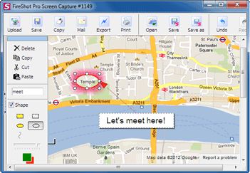 Editing screenshot in the built-in Editor